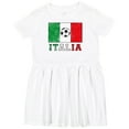 thumbnail image 3 of Inktastic Italian Soccer Girls Toddler Dress, 3 of 5