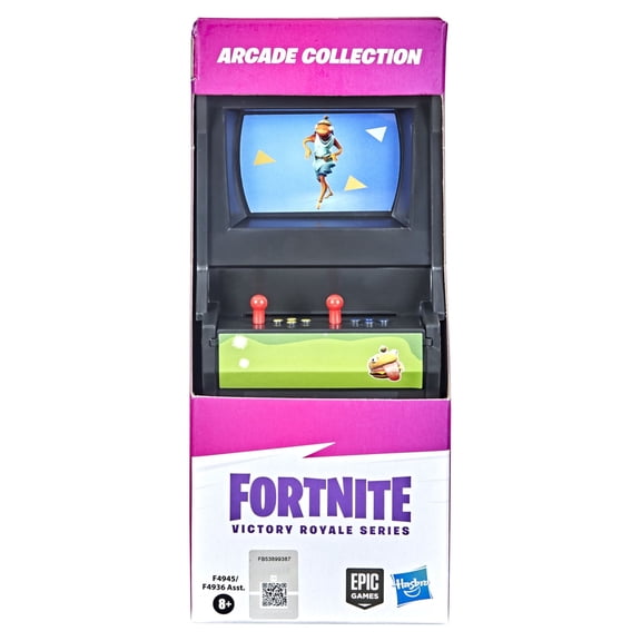 Hasbro Fortnite Victory Royale Series Purple Arcade Machine Collectible, with Accessories