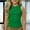 #1-Green, variant on YaEYa Girls Ribbed Tank Top Fitted Sleeveless Racerback Athletic Workout Top Summer Exercise Yoga Gym Shirts Fits for Kids 4-14 Years