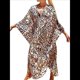 thumbnail image 1 of Vestido Caftán con Estampado Animal para Mujer, Talla Grande, para Playa, Verano 2025 Leopardo Talla Única, 1 of 10