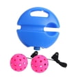 thumbnail image 4 of LOVIVER Pickleball Trainer Baseboard with 40 Holes Pickleball Ball Rope for Beginner rose red, 4 of 8