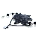thumbnail image 3 of Joyería Brazalete de Múltiples Hoja En Pentáculo Capas Retro para Fiesta Zulema  Negro Pulsera cordón de la hoja, 3 of 4