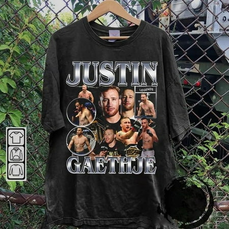 

Justin Gaethje Vintage 90s Graphic Style T-Shirt Justin Gaethje Shirt Vintage Sport Tee Unisex shirt Boxing Bootleg Gift