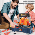 thumbnail image 2 of OUSITAID Banc à Outils pour Enfants avec Outils Réalistes et Perceuse Électrique, Ensemble d'Outils Transformables pour Enfants, Établi pour Tout-Petits pour Garçons et Filles, 2 of 6