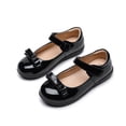 thumbnail image 2 of NOKIO Children Student Shoes Single Sole Performance Princess Small Leather Flats, Comfortable Lightweight for School, 2 of 4