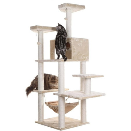 Confidence Pet Deluxe Cat Tree Beige Confidence Pet Deluxe Cat Tree Beige