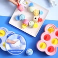 thumbnail image 3 of Molde popular DIY para helado para niños, molde para paletas de silicona, molde para paletas mini para bebés., 3 of 5
