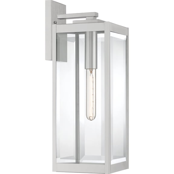 Westover 1-Light Stainless Steel Outdoor Wall Lantern