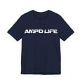 thumbnail image 3 of Inspirational Amputee T-Shirt, Ampd Life V1, Humor Crew Neck T-Shirt, 3 of 4