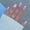 #4, variant on 3D 24 Pcs Cute Almond Press on Nails Medium Fake Nails Press Ons Blue Gradient False Nails with Stiletto Nail Glue