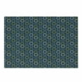 thumbnail image 1 of Retro Cutting Board, Abstract Lattice Looking Vibrant Squares Retro Style Image, Decorative Tempered Glass Cutting and Serving Board, in 3 Sizes, by Ambesonne, 1 of 2