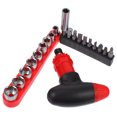 thumbnail image 4 of 1 Set T-Handle Ratchet Wrench and Screwdriver Set Universal Repair Tools Set, 4 of 8