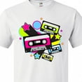 thumbnail image 4 of Inktastic The 80s Cassette Tapes T-Shirt, 4 of 5