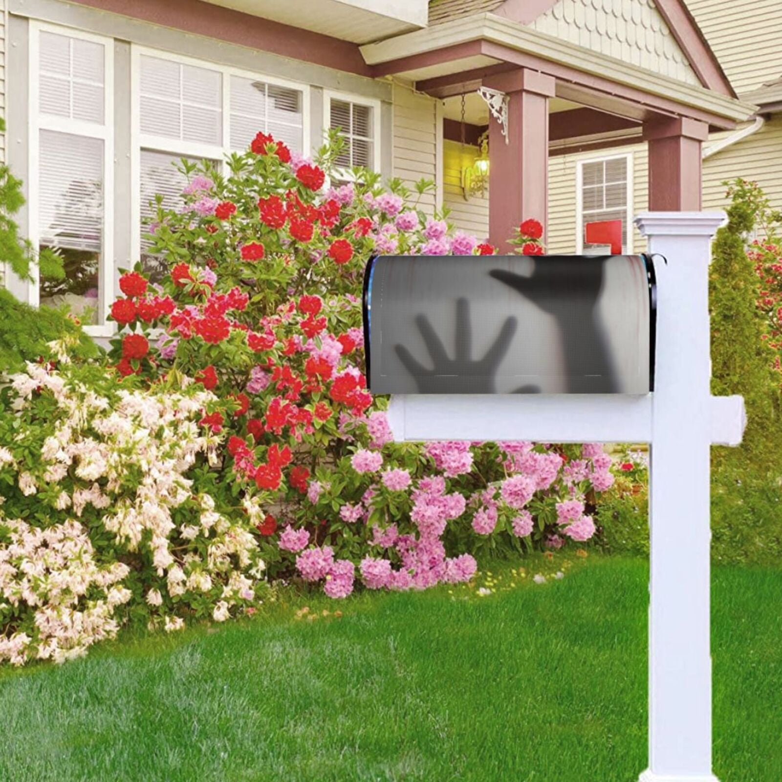 Kdxio Magnetic Mailbox Cover 21x18 in Mailbox Cover Outdoor Decoration Holiday Mailbox Covers for Home Garden Yard-21x18 in
