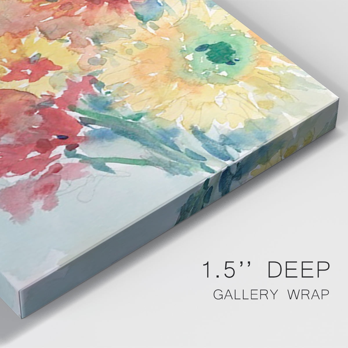 Floral Treats II Premium Gallery Wrapped Canvas - Ready to Hang