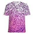 thumbnail image 5 of Animal Print Patterns Women's Short Sleeve T-Shirt Crew Neck Casual Summer Trendy Loose Fit Tops, 5 of 6