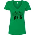 thumbnail image 3 of Inktastic St. Patrick's Day Let the Shenanigans Begin Women's V-Neck T-Shirt, 3 of 5