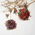 thumbnail image 5 of Home Decor Hanging Simulation Flowers Ball 20cm Diameter Wedding Accent, 5 of 5