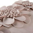 thumbnail image 5 of JWH 3D Handmade Decorative Aesthetic 3D Velvet Flower Accent Pillow Case Floral Cushion Cover for  Room Decor Girl Gift 12x20inch in Dusty Pink, 5 of 10