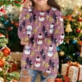 thumbnail image 2 of GZEFJRQM Merry Christmas Shirts Christmas Baseball Shirt Sweatshirts Boys Tshirts 6 Youth Sweatshirt Clothes for Girls 4-6 Boy Clothes Tween Clothes, 2 of 5