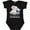 AB-Black, variant on Inktastic My Grandma Loves Me to the Moon and Back Elephant Family Boys or Girls Baby Bodysuit