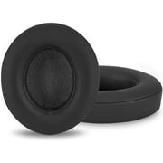 Tranesca Leather Replacement earpad/Ear Cushion/Ear Cover for Beats Studio 2.0 (Wired and Wireless) and Studio 3.0 - Black