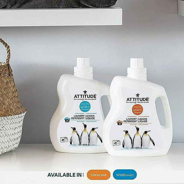 ATTITUDE Laundry Detergent EWG Verified Plant and Mineral Based