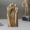 thumbnail image 2 of JM Figura de escultura pintada a mano, figura de tres hermanas de My Side, escultura de hermana, estatua de resina pintada a mano, estante de escritorio, decoración en casa, oficina, tienda, regalos de hermanas de hermana JM, 2 of 5