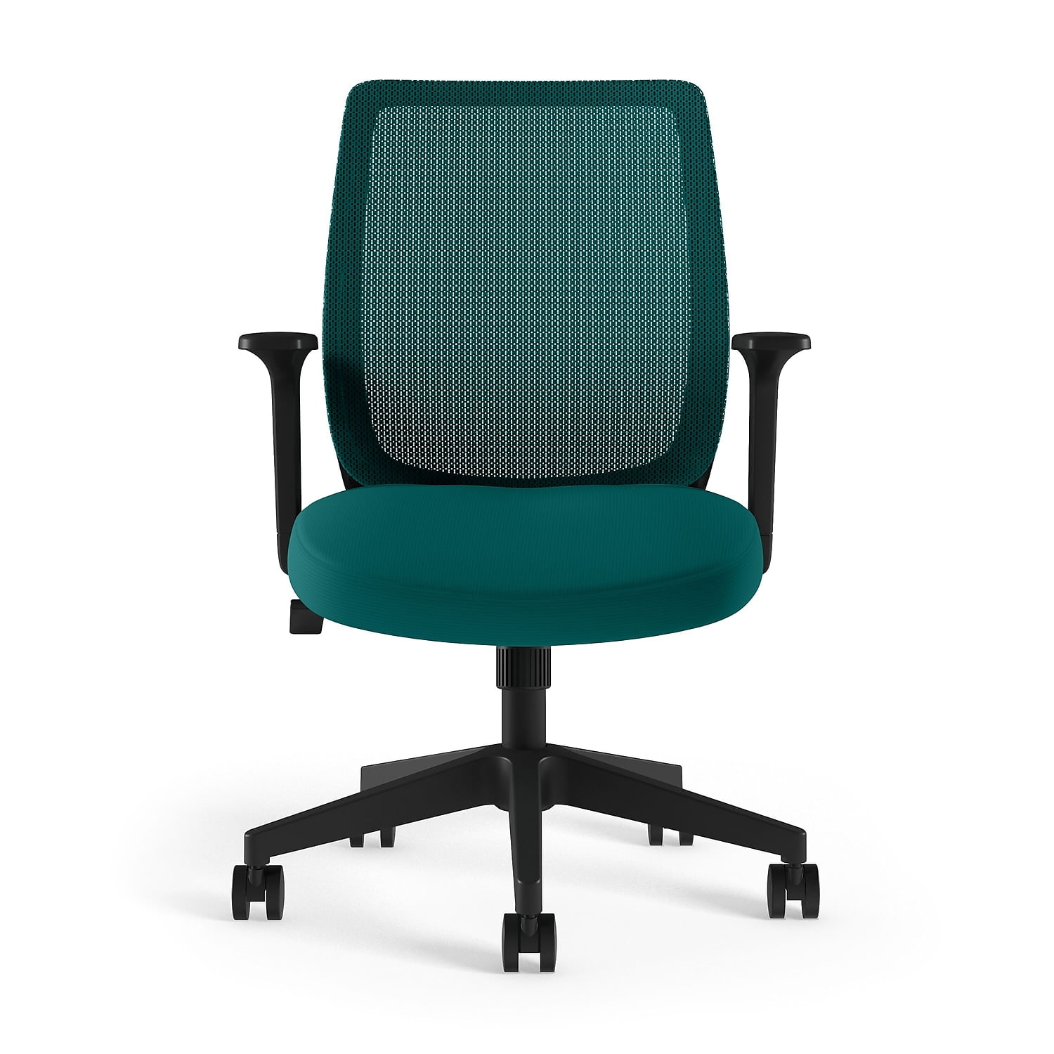 Union Scale Essentials 5 80M Ergonomic Fabric Mesh Swivel Task Chair Black UN60991 Walmart