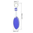 thumbnail image 2 of Uxcell Floating Keychain Buoyant Keyrings Marine Key Holder for Kayaking, Blue 6 Pack, 2 of 5