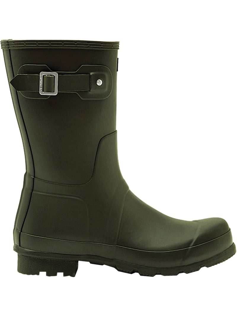 Hunter Original Short Rain Boots Men’s Size 11 Green Black Waterproof New No Box Men main image 3