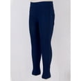 thumbnail image 3 of iiniim Girls Active Leggings Athletic Pants Workout Running Yoga Sports Dancewear Footless Tights Age 3-14 Navy Blue 13-14, 3 of 7