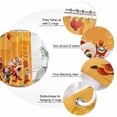thumbnail image 3 of Happy New Year Bathroom Shower Curtains with 12 Hooks Waterproof Shower Curtain for Stalls and Bathtubs Spring Festival Red Yellow Dragon Dance Decorative Bathroom Privacy Curtain 36x78 Inches, 3 of 9