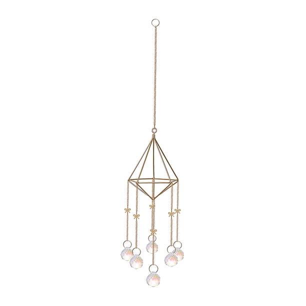 Shinning Colgante Windchimes Decoración para el hogar Adorno bowknot Sunnimix Carillón de viento