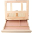 thumbnail image 2 of Art Table Easel, Adjustable Folding Wooden Easel, Multipurpose Artist Easel, Portable Tabletop Easel Box With Drawer For Painting And Drawing, 2 of 5