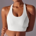 thumbnail image 2 of AGWOLF Workout Tank Tops for Women U Neck Racerback Top Sleeveless Crop Yoga Shirts Running Exercise Gym Clothes White S, 2 of 6