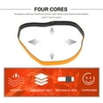 thumbnail image 3 of Miangastore Hair Bands Orange 2Pcs 9.4X0.6X0.4In, 3 of 8