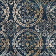 thumbnail image 5 of SAFAVIEH Evoke Easton Damask Medallion Area Rug, Navy/Cream, 3' x 5', 5 of 6