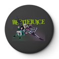 thumbnail image 3 of Pin de botón suave de Jack y Sally Beetlejuice, decoración de metal personalizable, regalo de joyería para mujer, lindo y divertido pin de solapa para amantes de los sombreros, 3 of 5
