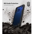 thumbnail image 6 of Ringke Fusion-X Case Compatible with Samsung Galaxy A20, Transparent Hard Back Shockproof Advanced Bumper Cover - Black, 6 of 6
