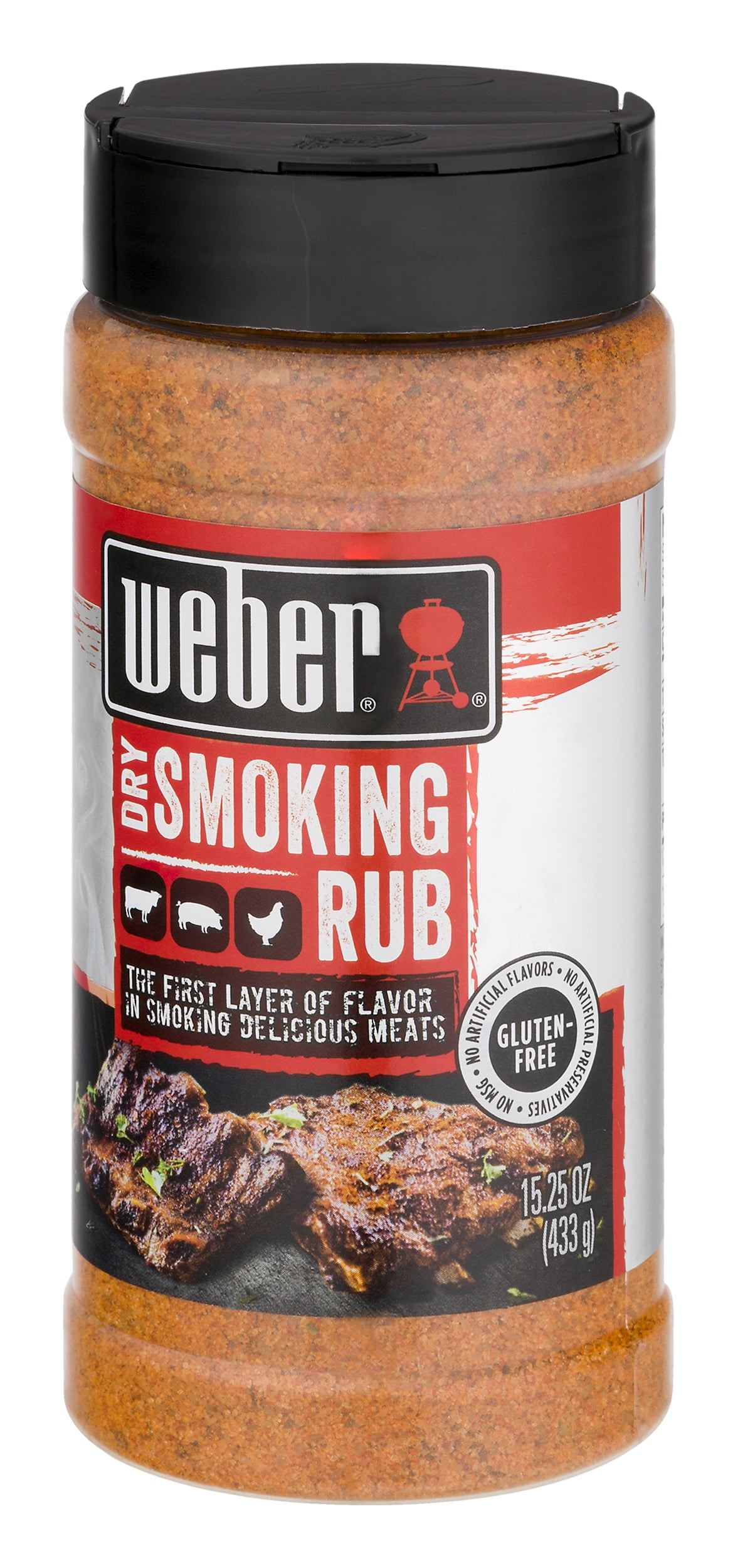 Weber Dry Smoking Rub 15.25 oz Walmart