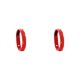 thumbnail image 1 of Qarigey Fatiga Muñequera Negativo Antiestático Equilibrio Energía Silicona Ajustable Deportes Dormir Hombres Mujeres Rojo Rojo Estándar 2piezas, 1 of 6