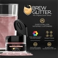 thumbnail image 6 of Brew Glitter - Rose Gold Edible Drink Glitter - Bold Sparkle, Beverage-Safe, 4g, 6 of 9
