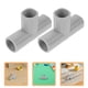 thumbnail image 4 of ColoMX 2 piezas de conector para corralito: conector para corralito de bebé, accesorios de tubería de 3 vías para cercas, accesorios de instalación para cercas de bebé, 4 of 7