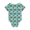 thumbnail image 2 of Rocae Turtles And Seahorses for Baby Climbing Clothes Soft Baby Romper for Active Infants Comfortable and Breathable Crawling Jumpsuit Unisex Baby Outfit 2 Years, 2 of 8
