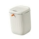 thumbnail image 3 of Cubo de basura automático, botes de basura para baño con tapas, inodoro que ahorra espacio, cubo de basura eléctrico para sala de estar, cocina y baño 22L blanca de leche mayimx bote de basura de cocina, 3 of 9