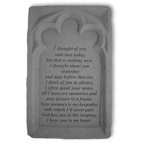 I Thought Of You... Memorial Pet Stone