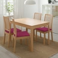 thumbnail image 6 of FQY Dining Chair Seat Covers Stretch Jacquard Chair Slipcover with Ties (Set of 2, Wine Red), 6 of 13