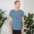 thumbnail image 2 of Choose to Live! - Unisex t-shirt (Steel Blue, XL), 2 of 2