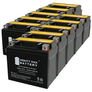 YTZ7S 12V 6AH Replacement Battery compatible with Honda SH 125 a I - 15 - 10 Pack